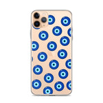 Evil Eye Clear iPhone Case