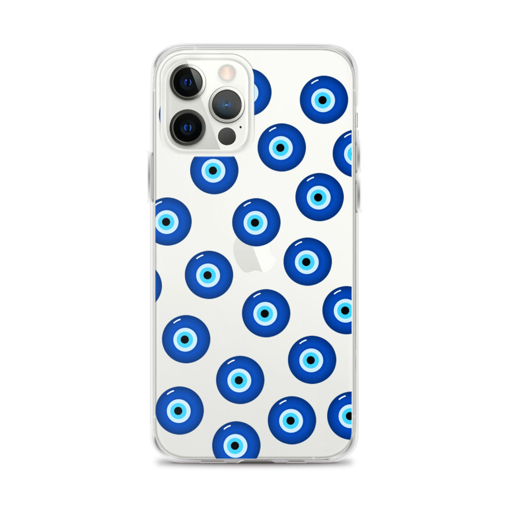 Evil Eye Clear iPhone Case