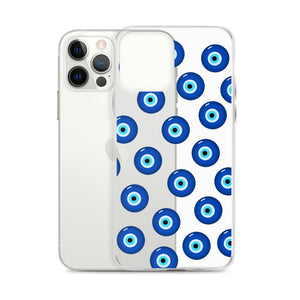 Evil Eye Clear iPhone Case