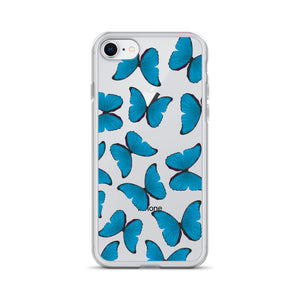 Blue Butterflies iPhone Case