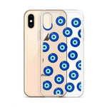 Evil Eye Clear iPhone Case