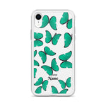 Personalized Green Butterflies iphone Case