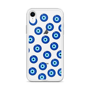 Evil Eye Clear iPhone Case