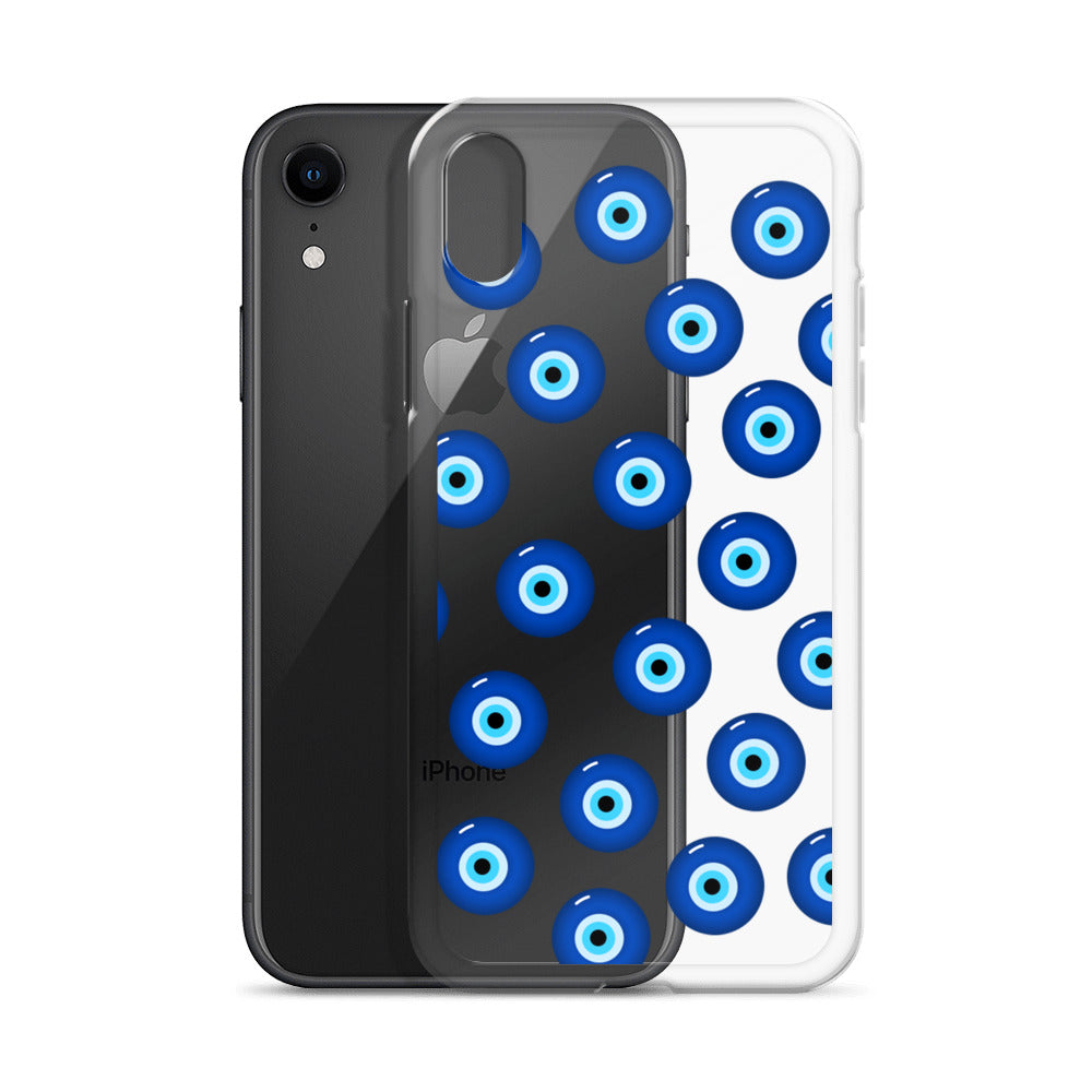 Evil Eye Clear iPhone Case