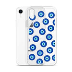 Evil Eye Clear iPhone Case