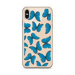 Blue Butterflies iPhone Case