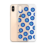 Evil Eye Clear iPhone Case