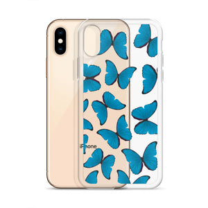 Blue Butterflies iPhone Case