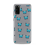 Butterfly Transparent Samsung Phone Case - Limitless Jewellery