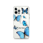 Personalized Transparent Butterfly iPhone Case - Limitless Jewellery