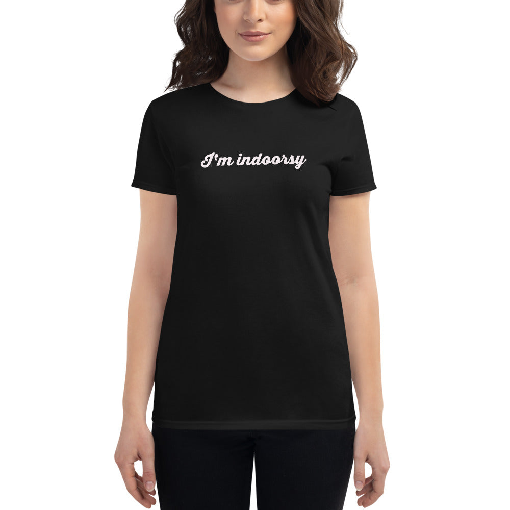 I'm Indoorsy T-shirt - Limitless Jewellery