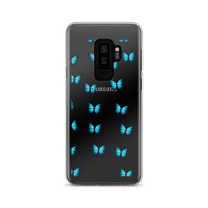 Butterfly Transparent Samsung Phone Case - Limitless Jewellery