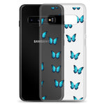 Butterfly Transparent Samsung Phone Case - Limitless Jewellery