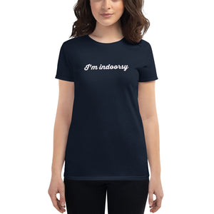I'm Indoorsy T-shirt - Limitless Jewellery