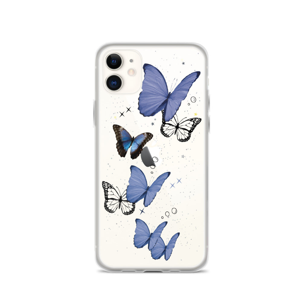 Butterfly Dreamz Transparent iPhone Case - Limitless Jewellery