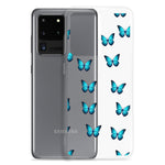 Butterfly Transparent Samsung Phone Case - Limitless Jewellery