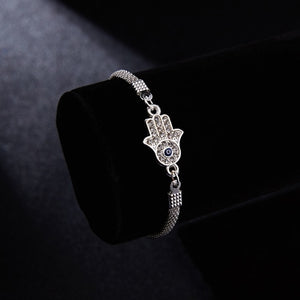 Blue Crystal Lucky Bracelet - Limitless Jewellery