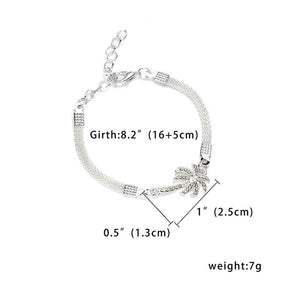 Blue Crystal Lucky Bracelet - Limitless Jewellery