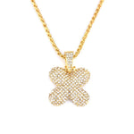 Bubble Pendant Letter Name Necklace - Limitless Jewellery