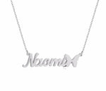Personalized Butterfly Necklace