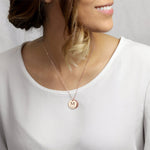 Personalized Tiny Gold Initial Necklace