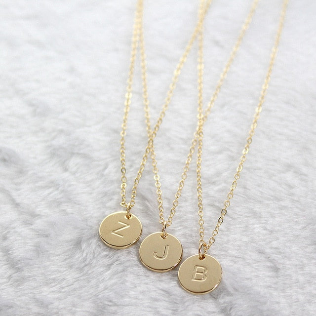 Women 26 Letters Pendant Necklace - Limitless Jewellery