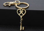 Personalized Heart Keychain