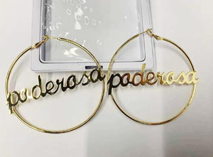 Personalized Classic Hoop Earrings - Limitless Jewellery