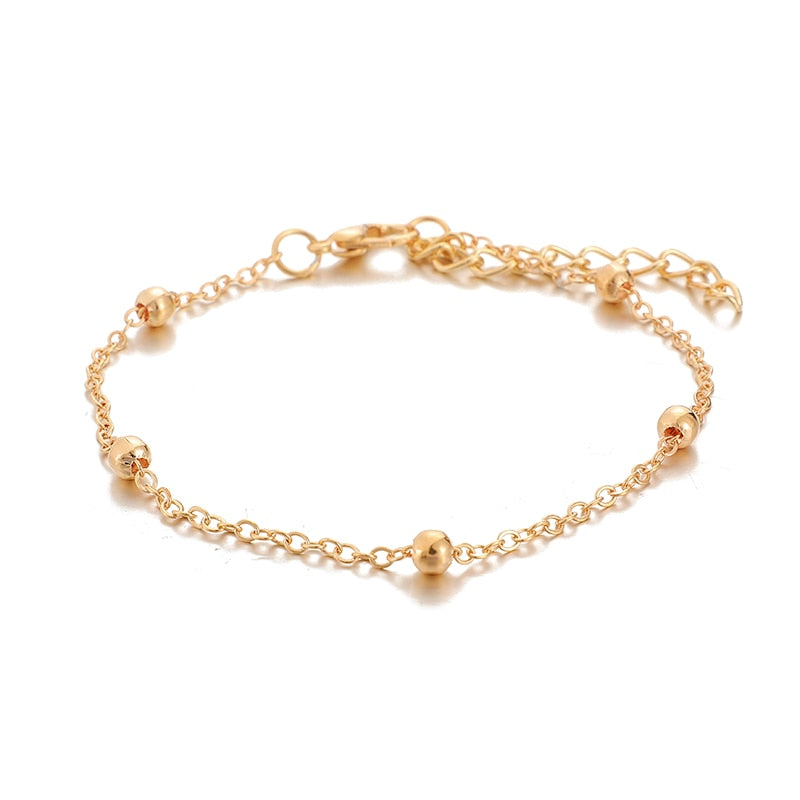Triangle Round Moon Heart Map Bracelet - Limitless Jewellery