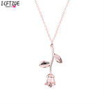 Rose Pendant Necklace 1 - Limitless Jewellery