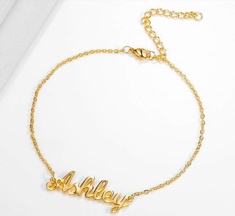 Personalized Anklet Bracelet - Limitless Jewellery