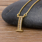Bling Intial Necklace