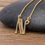 Bling Intial Necklace