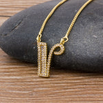 Bling Intial Necklace