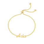 Personalized Cursive Name Bracelet