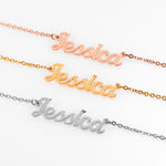 Personalized Frosted Necklace