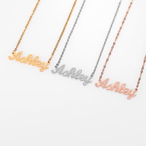 Personalized Frosted Necklace