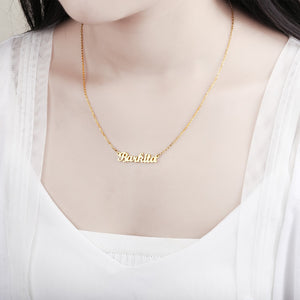 Personalized Cursive Necklace - Limitless Jewellery