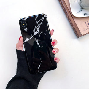 Marble Silicone Phone Case
