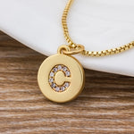 Iced Intial Necklace