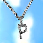Icy Initial Cuban Necklace