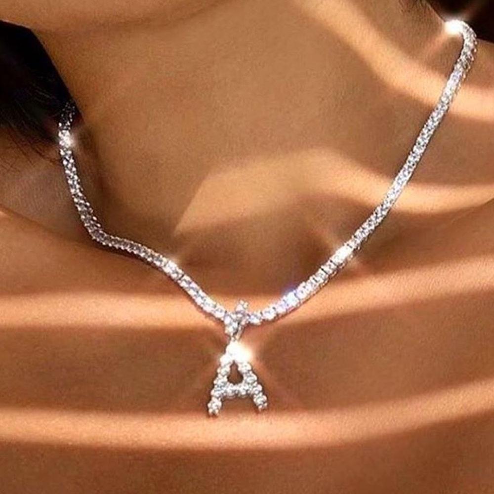 ICED OUT A-Z Necklace