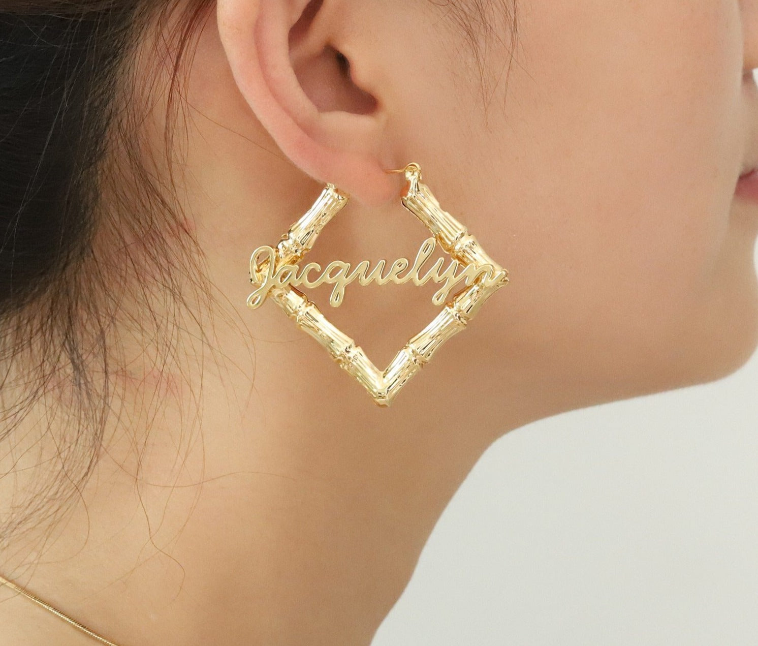 Personalized Rica Hoop Earrings - Limitless Jewellery