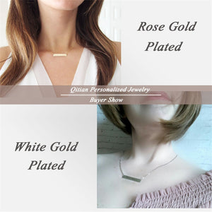 Personalized Blank Necklace