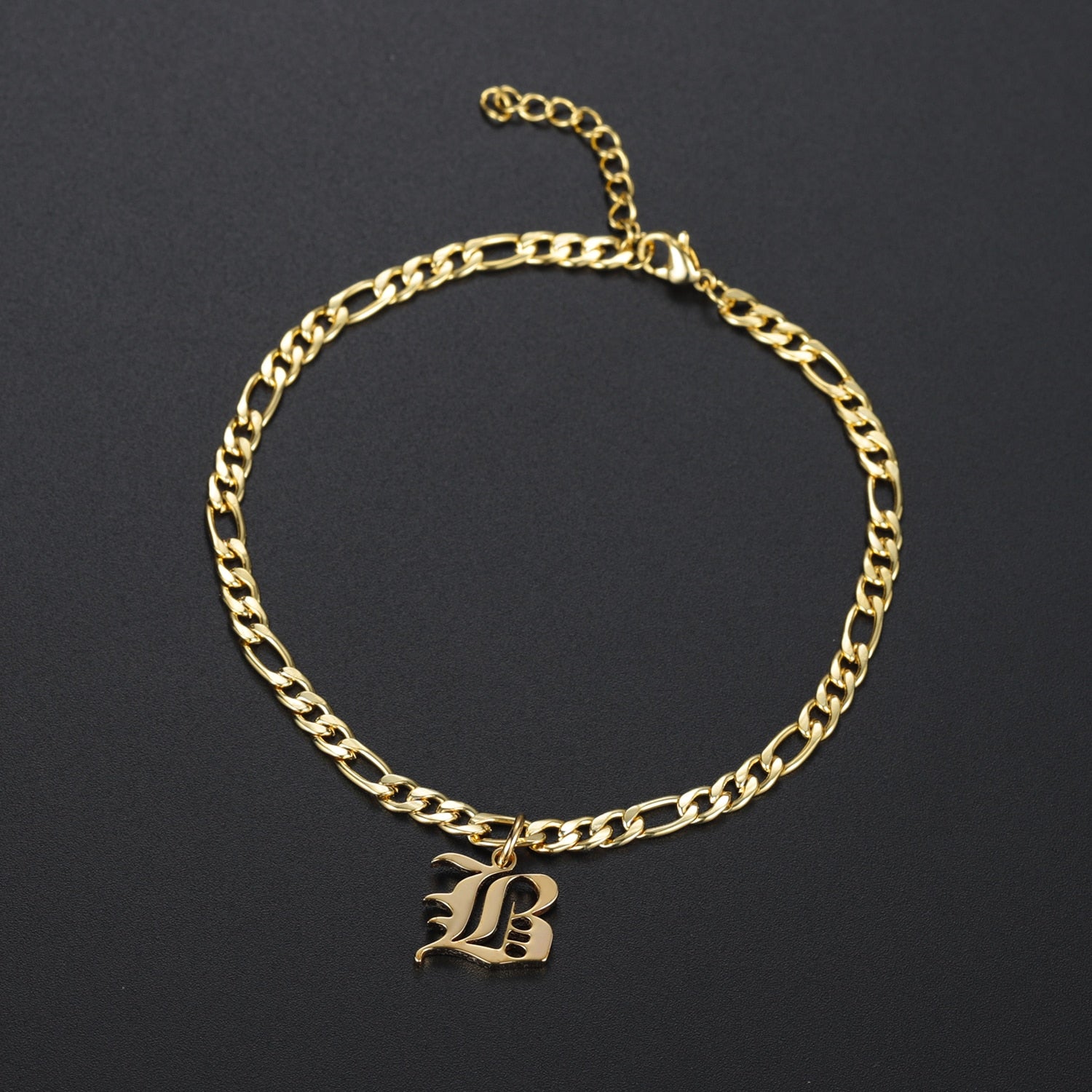 Old English Initial Bracelet - Limitless Jewellery