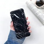 Marble Silicone Phone Case