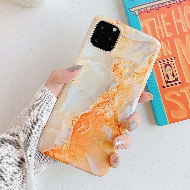 Marble Silicone Phone Case