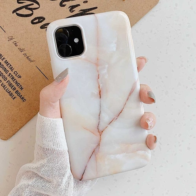 Marble Silicone Phone Case