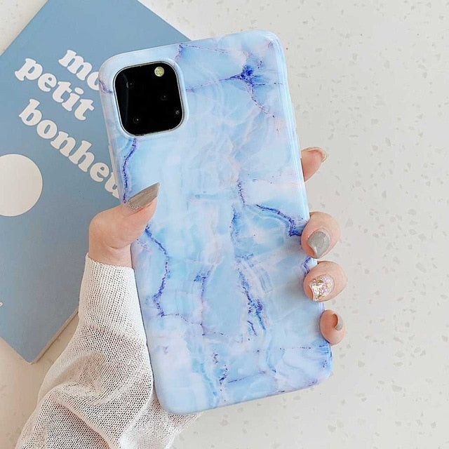 Marble Silicone Phone Case