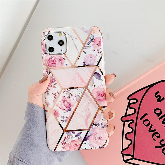 Pink Rose Iphone Case